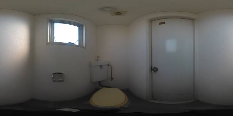 パノラマ画像トイレ