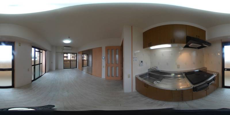 パノラマ画像洋室