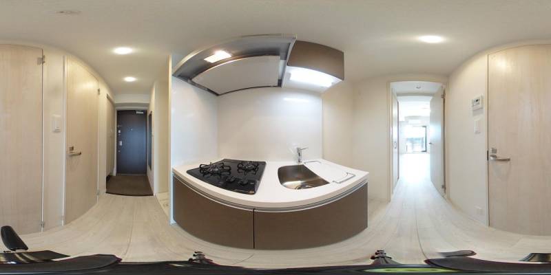 パノラマ画像キッチン