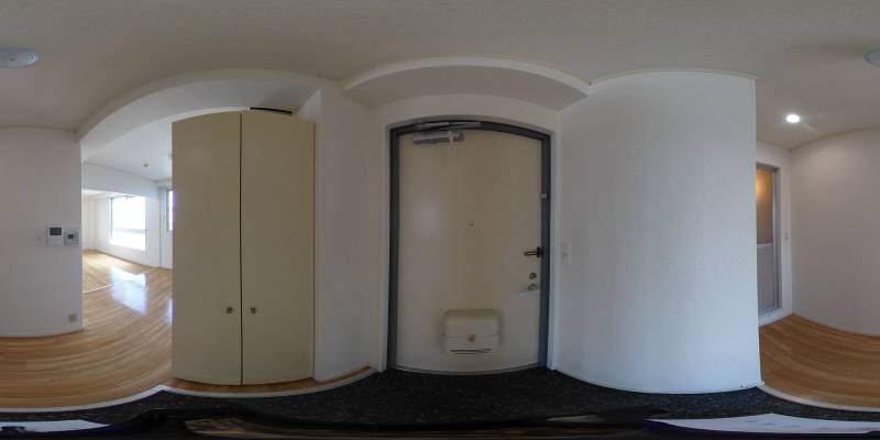 パノラマ画像玄関