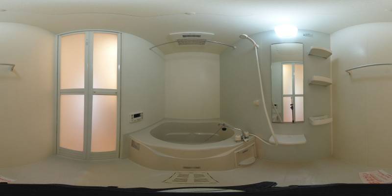 パノラマ画像バスルーム