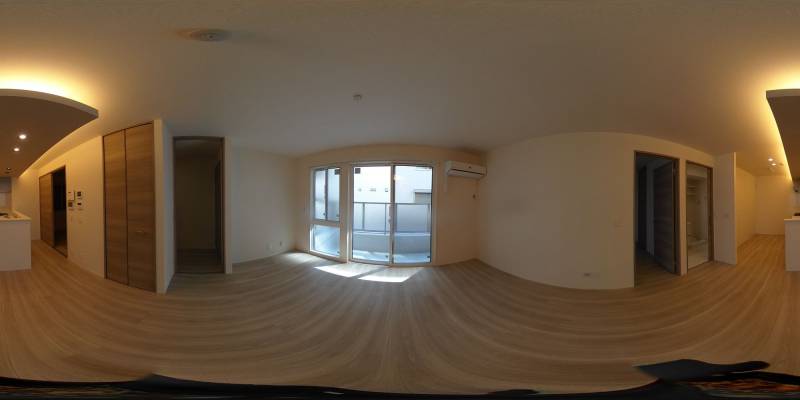 パノラマ画像リビング