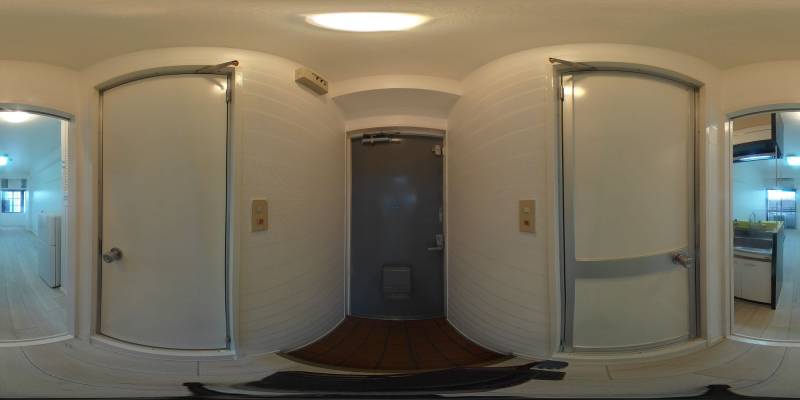 パノラマ画像玄関