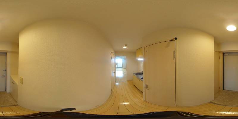 パノラマ画像玄関