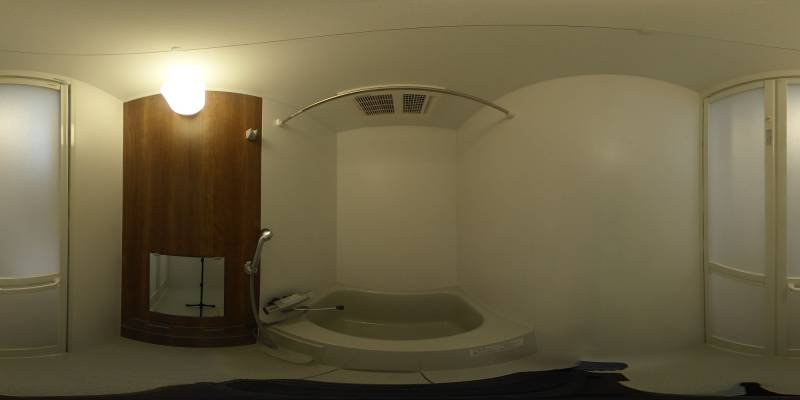 パノラマ画像バスルーム