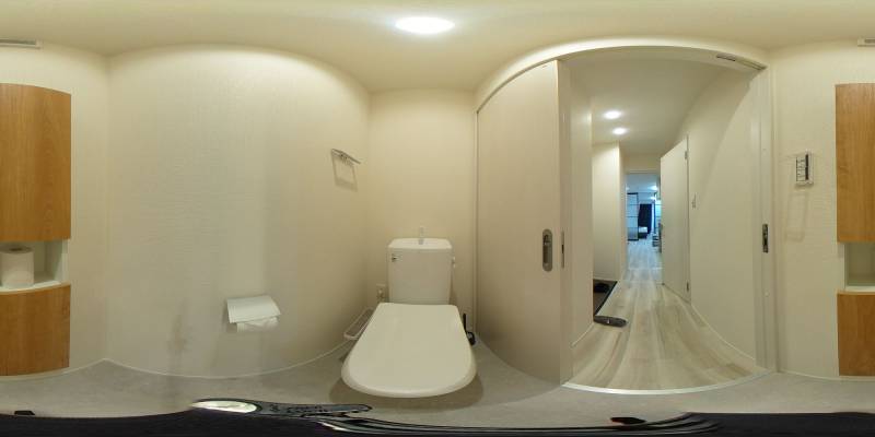 パノラマ画像トイレ