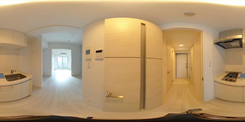 パノラマ画像玄関