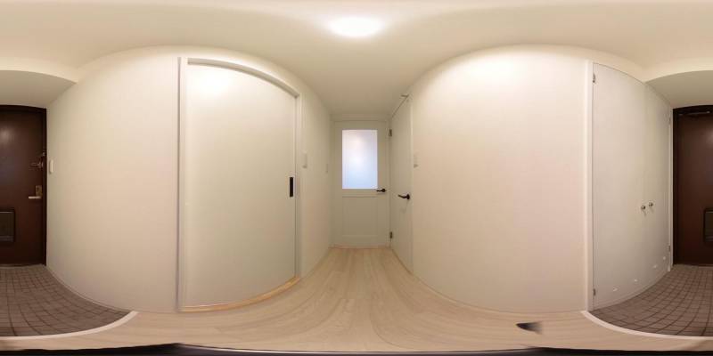 パノラマ画像玄関