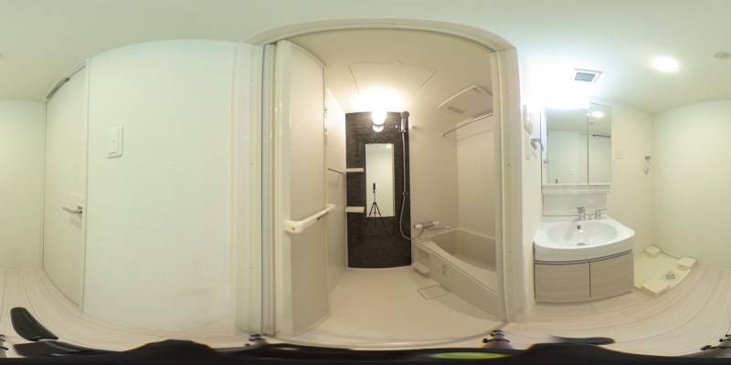 パノラマ画像バスルーム