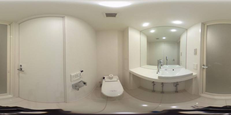 パノラマ画像トイレ