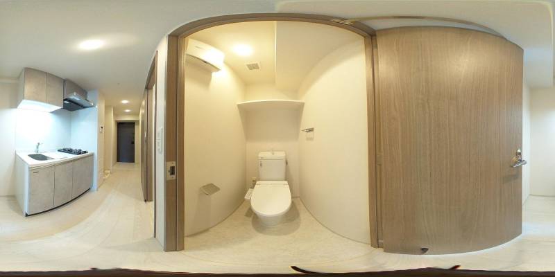 パノラマ画像トイレ