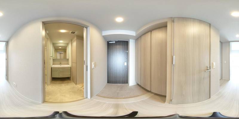 パノラマ画像玄関