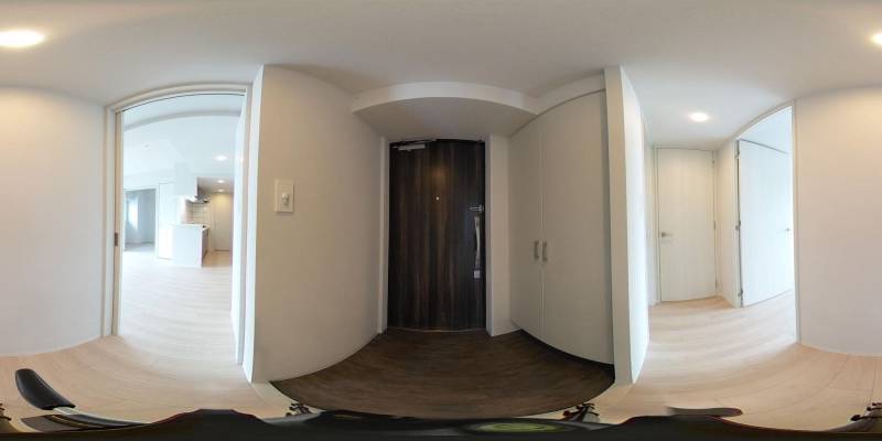 パノラマ画像玄関