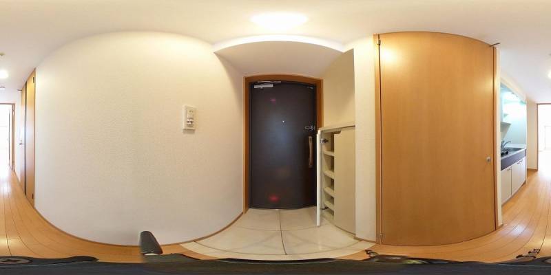 パノラマ画像玄関