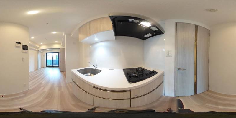 パノラマ画像キッチン