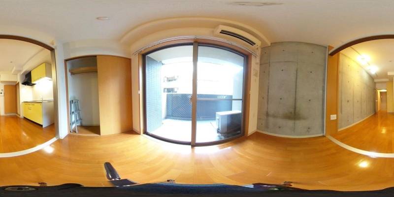 パノラマ画像リビング