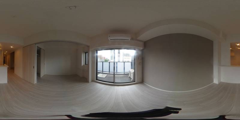 パノラマ画像リビング