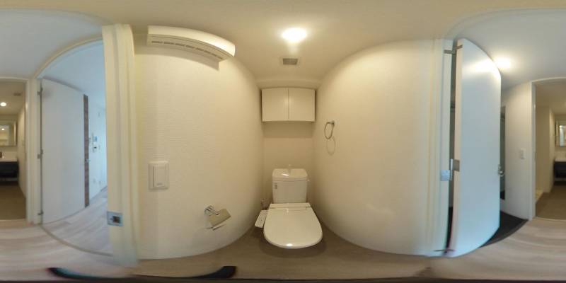 パノラマ画像トイレ