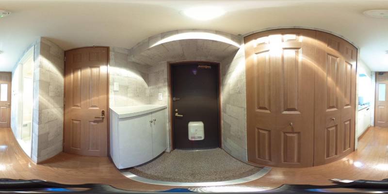 パノラマ画像玄関