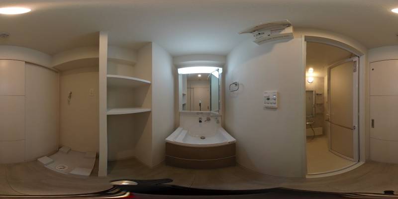 パノラマ画像洗面所