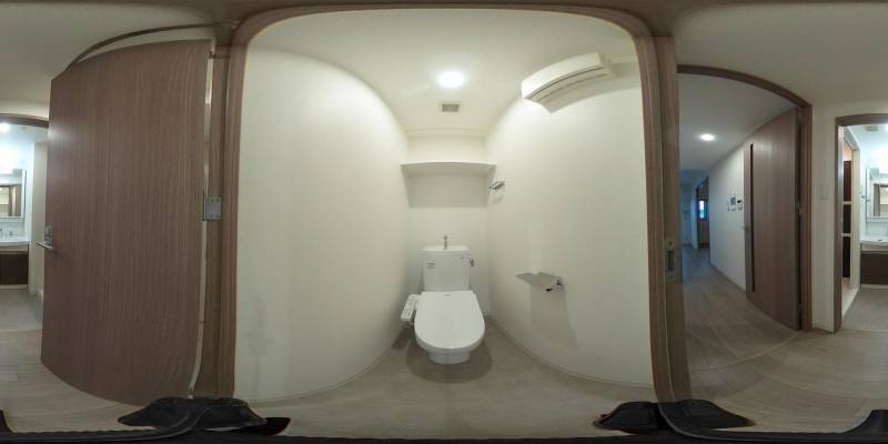 パノラマ画像トイレ