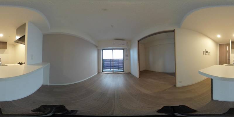 パノラマ画像洋室