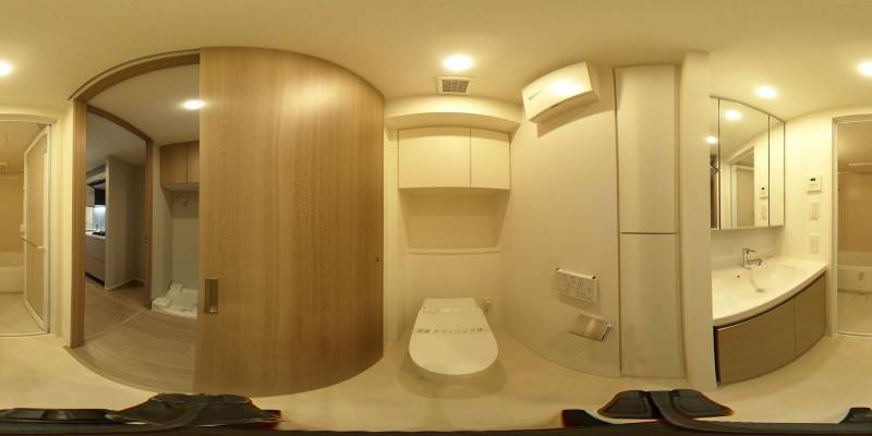 パノラマ画像トイレ