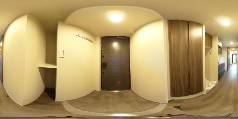 パノラマ画像玄関