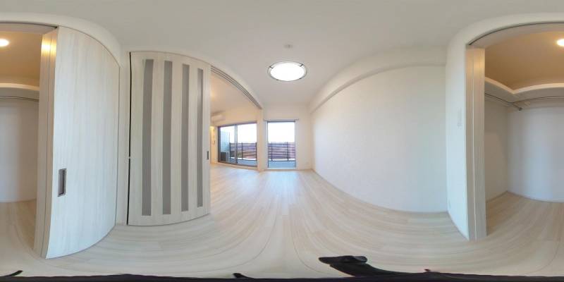 パノラマ画像リビング