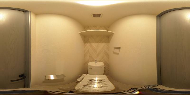 パノラマ画像トイレ