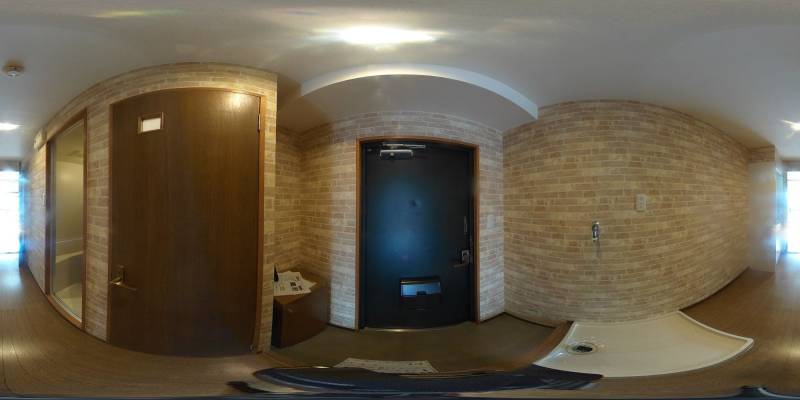 パノラマ画像玄関