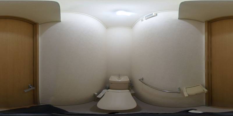 パノラマ画像トイレ