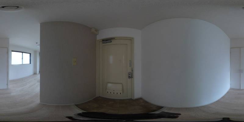 パノラマ画像玄関