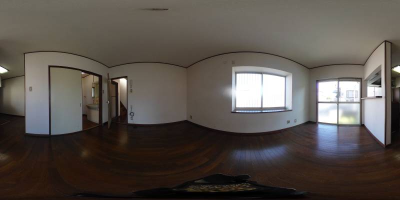 パノラマ画像リビング