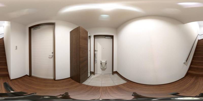 パノラマ画像玄関