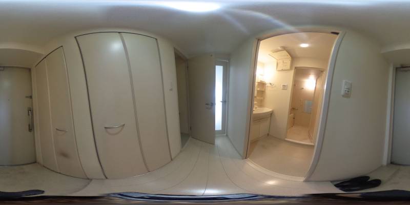 パノラマ画像玄関