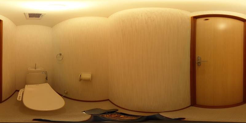 パノラマ画像トイレ