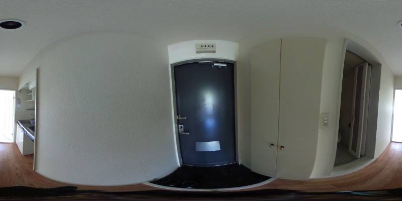 パノラマ画像玄関