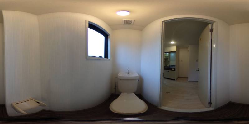 パノラマ画像トイレ