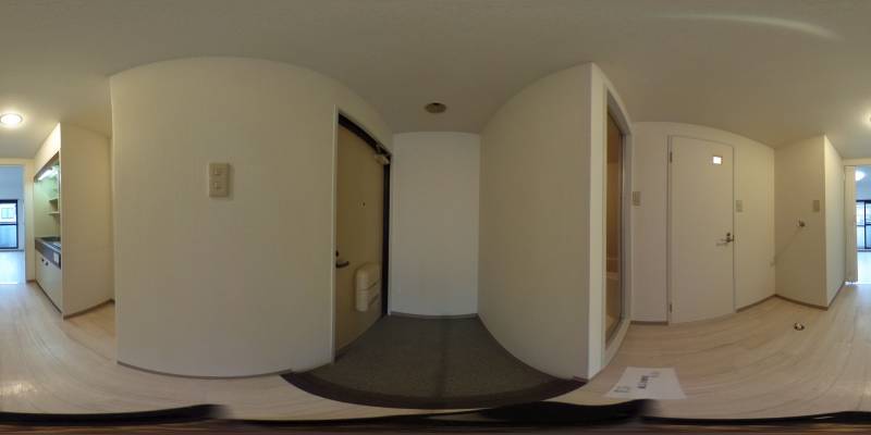 パノラマ画像玄関