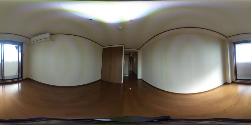 パノラマ画像リビング