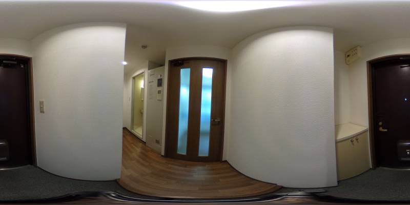 パノラマ画像玄関