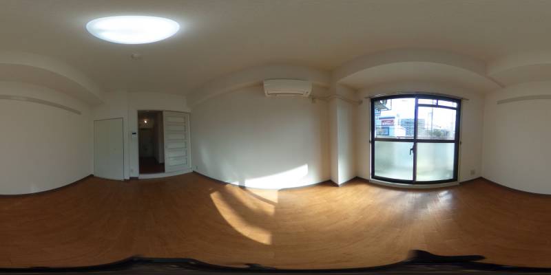 パノラマ画像洋室