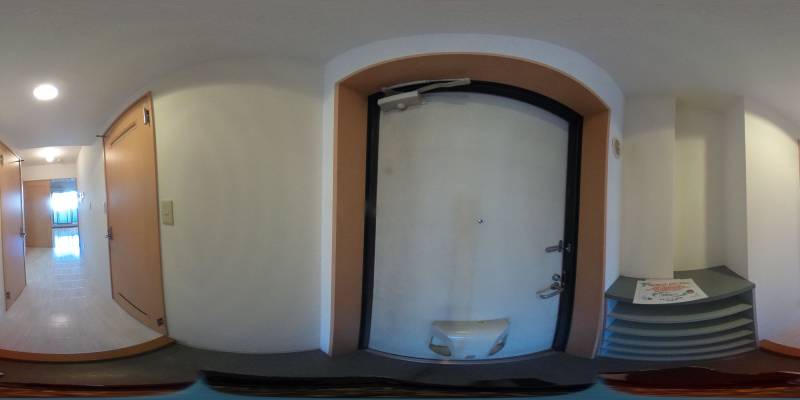 パノラマ画像玄関