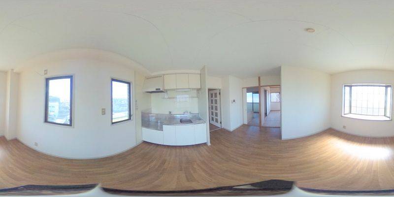 パノラマ画像洋室