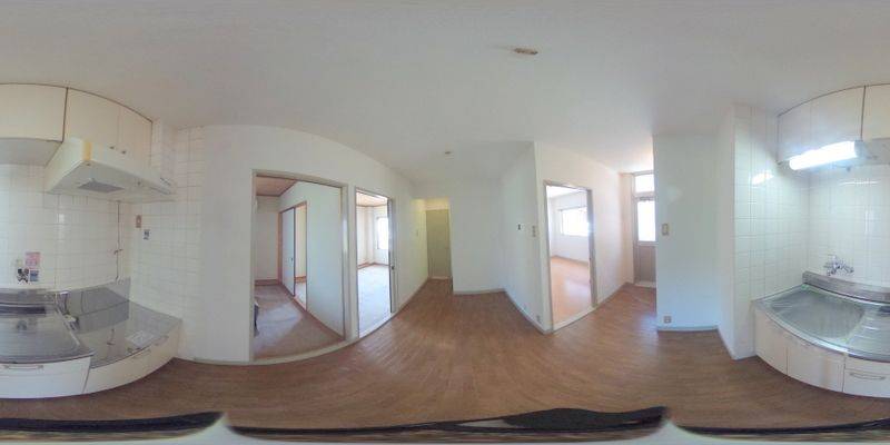 パノラマ画像リビング