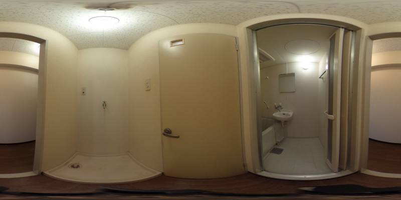 パノラマ画像洗面所