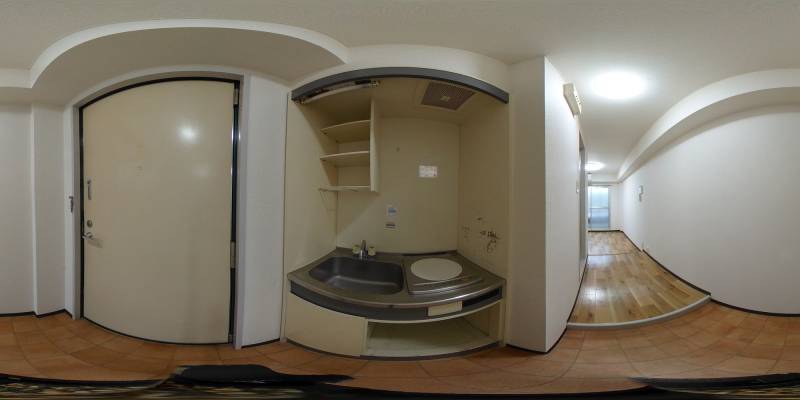 パノラマ画像キッチン