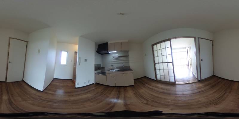 パノラマ画像洋室