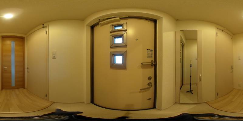 パノラマ画像洋室